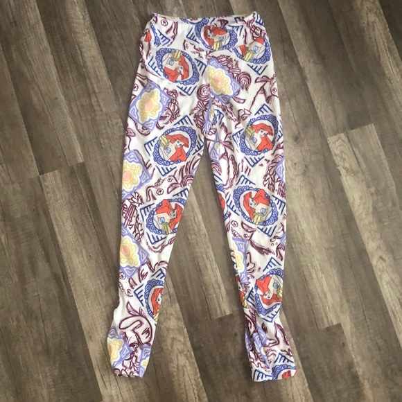 LuLaRoe Other - Ariel/Little Mermaid leggings Disney